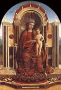 Gentile Bellini The Virgin and Child Enthroned Germany oil painting art